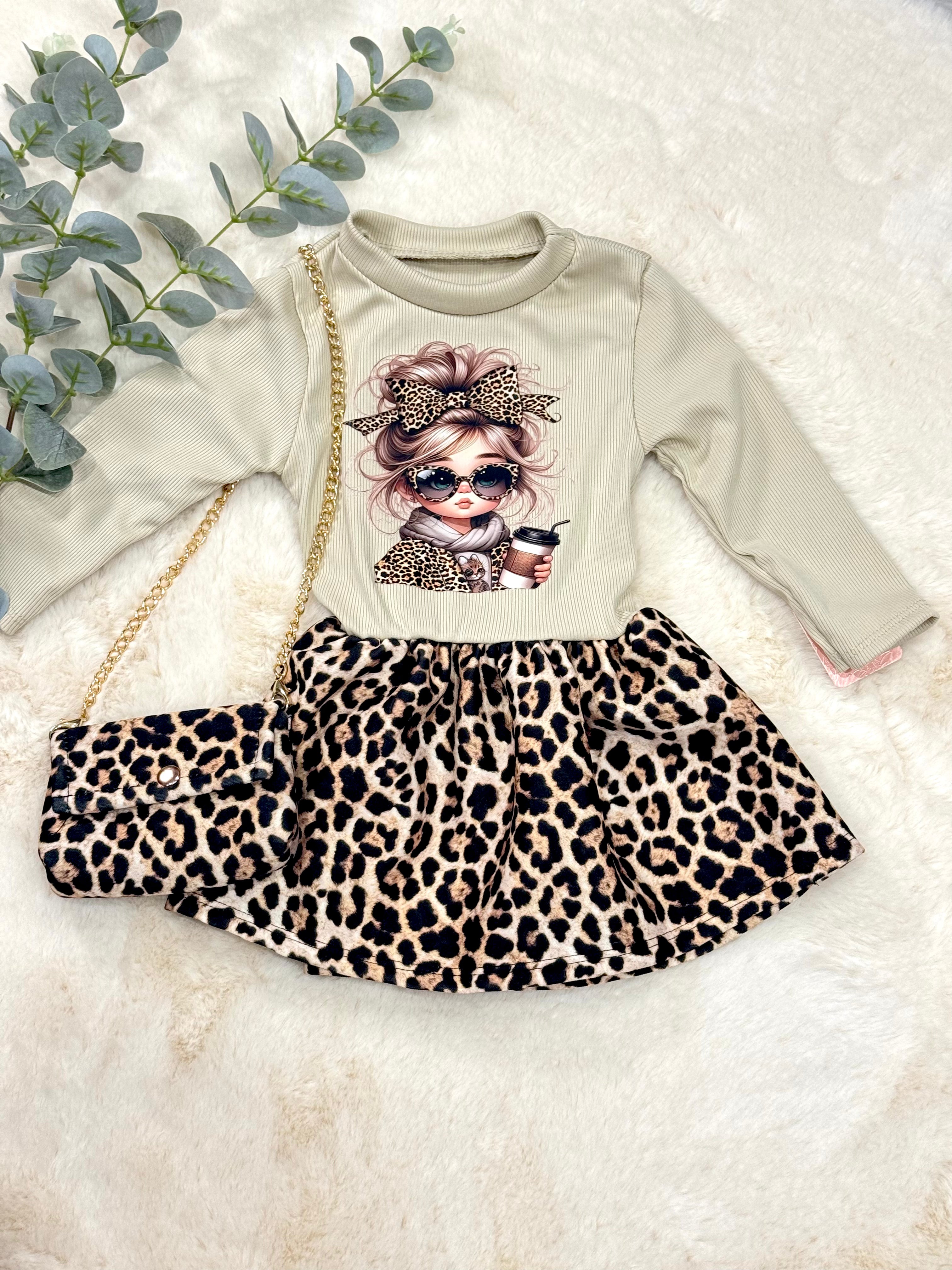 Robe Léopard Beige
