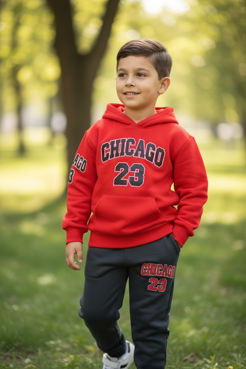 Ensemble Chicago rouge